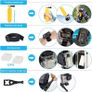 Action Camera Accessories Kit 60-In-1 for GoPro Hero 12 11 10 9 8 7 6 5 Session 4 3+ 3 2 1 Black Silver SJ4000 / SJ5000 / SJ6000 DJI OSMO Action DBPOWER AKASO Xiaomi Yi APEMAN Image 3