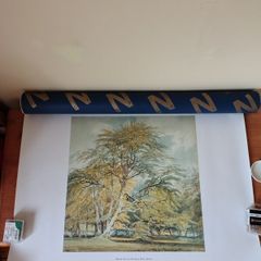 National Gallery Turner Print of Beech Trees.