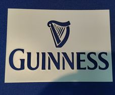 Guinness Logo Stencil Reusable Template for Paint Wood Walls Crafts