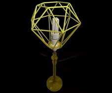glass  lamp