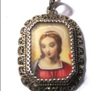 Antique Renaissance Filigree Pendant