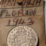 Australia Silver Florin 1942 Image 3