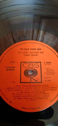 The Clancy Brothers & Tommy Makem LP Collection - 4 X LP - Irish Music