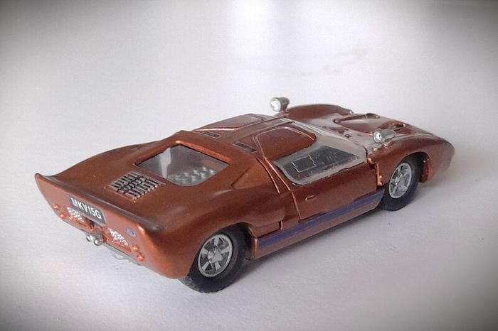 Diecast Vintage Dinky Toys Ford GT40-RV - Good Repaint by Seller/No Box