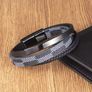 The Rebel Strand Leather Bracelet  Bold and Unforgettable Custom Engraving Image 3