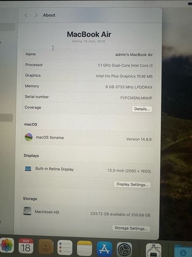 MacBook Air 2020