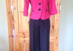 Size 10-12 Pink Black Off-White Suits Mix & Match