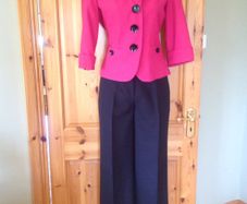 Size 10-12 Pink Black Off-White Suits Mix & Match