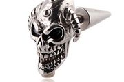 Skull Head Stud Earring