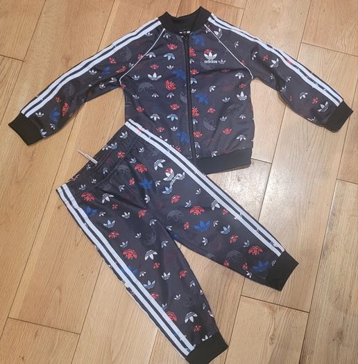 Adidas Originals Toddler Kids Sport Collection Tracksuit 12-18 months