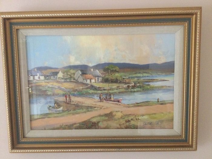 Art - Original Oil on Canvas ( John T. Bannon) ( Reduced)