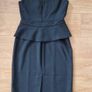 Ted Baker new with tags Size2 UK10- Black Fitted Midi Dress with Waist Belt Image 4