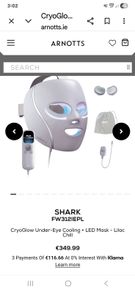 shark led cyro mask