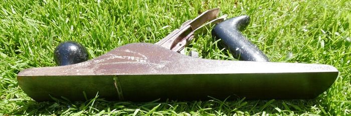 Vintage Stanley Handyman  Smooth Bench Hand Plane 13"