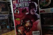 Captain America ! Rare Deadpool Variant Cover ! 2010 ! by Marvel !