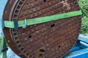 manhole. Road standard