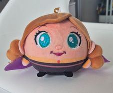 Squeezamal key ring soft toy Anna Frozen