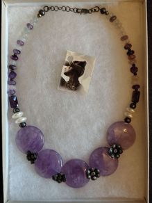 Stunning Irish Made Amethyst Necklace