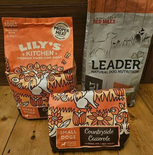 Premium Dog Food and Treats Mega Bundle: Lilys Kitchen and Red Mills Worth 172 euro.