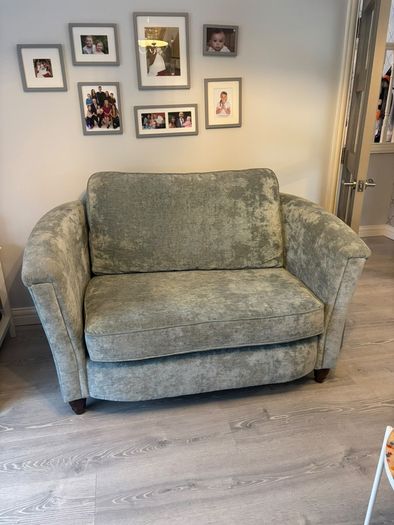 Light blue sofa