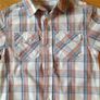 BNWT Age 3-4 White Orange Blue Shirt Image 2