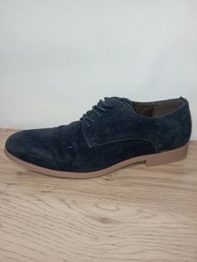mens navy formal shoes size UK 8