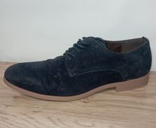 mens navy formal shoes size UK 8