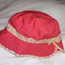 Girls summer hat . Age 3-6 Image 4