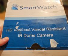 Smartwatch Dome Security Camera
