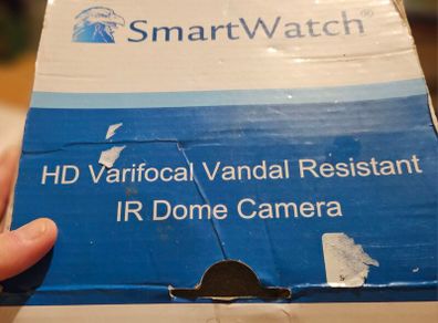 Smartwatch Dome Security Camera