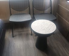 garden table and chairs