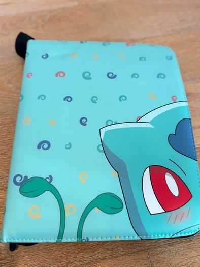 Pokemon folder full of cards
