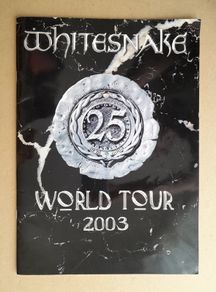 Whitesnake tour programme signed by Marco