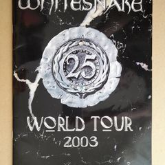Whitesnake tour programme signed by Marco
