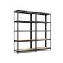 Heavy Duty Garage Storage Shelves Set of 2 Image 2