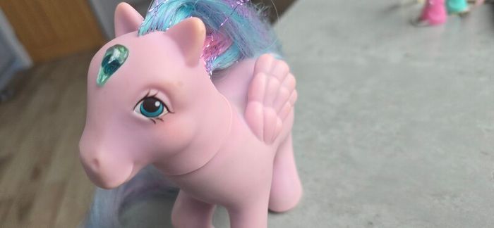 Brilliant Bloom Princess Brush N Grow Ponies MLP G1 My Little Pony