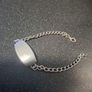 Vintage Silver Identity Bracelet Image 3