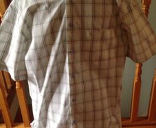 L Short Sleeved Check Shirt