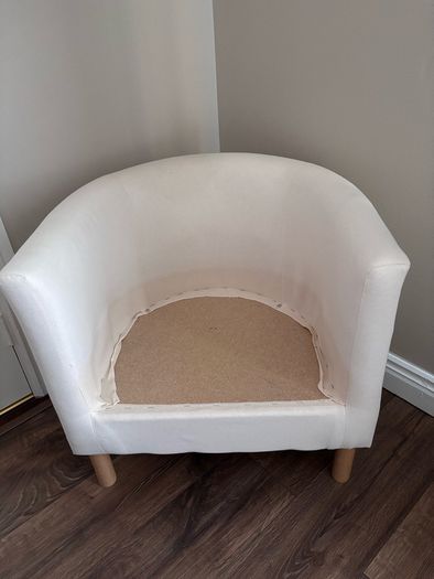 Ikea Cream Tub Chair in Great Condition