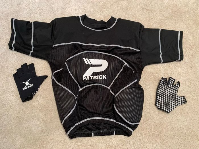 rugby padded training top