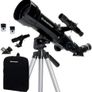 Travel Scope 70 Portable Refractor Telescope Kit with Backpack, Black Image 10