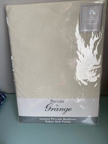 King Size Percale Flat Sheet new