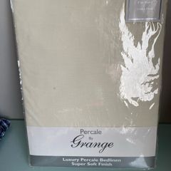 King Size Percale Flat Sheet new