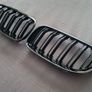BMW 3 Series E92 E93 Lci Gloss Black Kidney Grilles Brand New Image 3