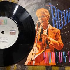 David Bowie vinyl single Irish pressing