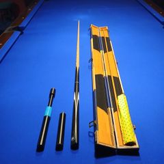 4 piece snooker cue 9 mil tip