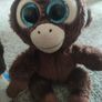Bundle of 4 Ty Beanie Boos plush toys including the monkey phone holder stand Image 3