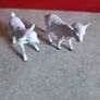 SET OF 2 Little Lamb Standing TOYS. Image 7