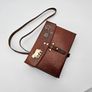 Original Swiss Army Issued Officier Leather Bag Collectable with Swiss Decorations Image 2