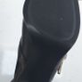 ZARA black leather mid length boots Sz 39 (Fit 6-6.5UK) - Bnwt Rrp 99.95 Image 9